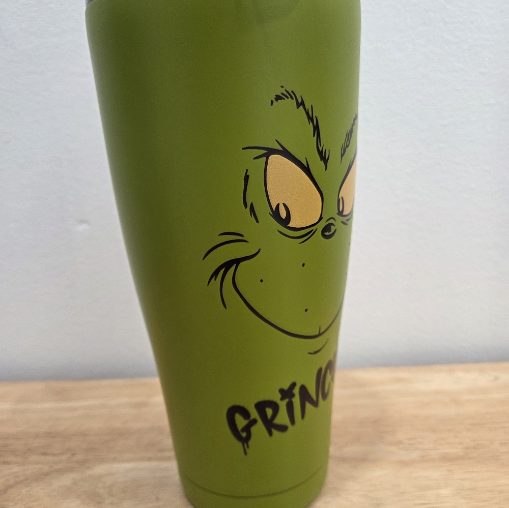 NEW 30 oz THE GRINCH Stainless Steel Tumbler  Christmas - Picture 7 of 16